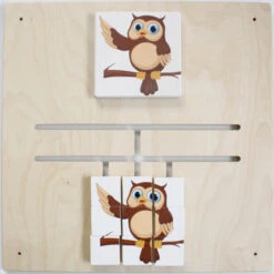 Jeu Mural Puzzle Chouette