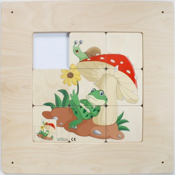 Jeu Mural Puzzle Grenouille 1 Jeu Mural Puzzle Grenouille