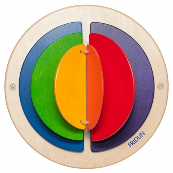 Jeu Mural Rond Livre Coloré (Petit) 2 Jeu Mural Rond Livre Coloré (Petit) – Image 2