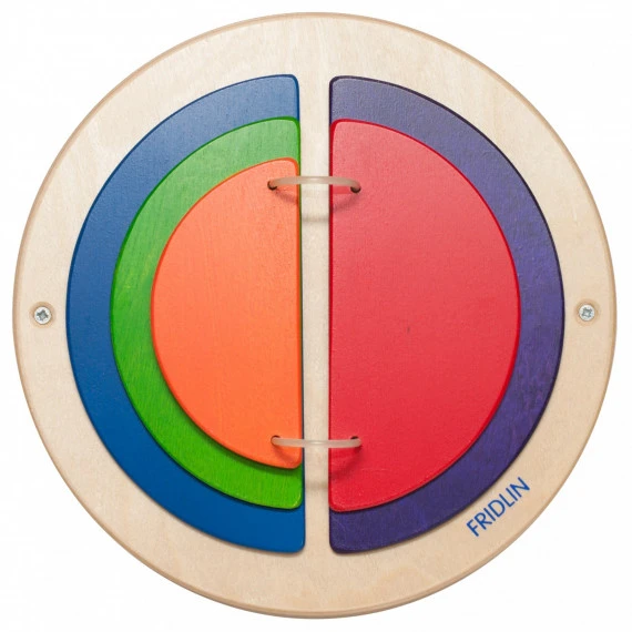 Jeu Mural Rond Livre Coloré (Petit) 4 Jeu Mural Rond Livre Coloré (Petit) – Image 4