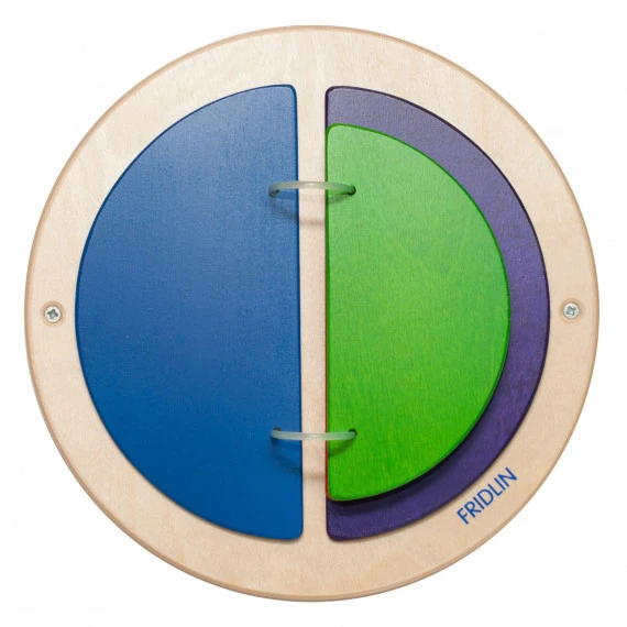 Jeu Mural Rond Livre Coloré (Petit) 5 Jeu Mural Rond Livre Coloré (Petit) – Image 5