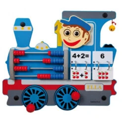 Jeu Mural Train : Compter, Boulier (Locomotive)