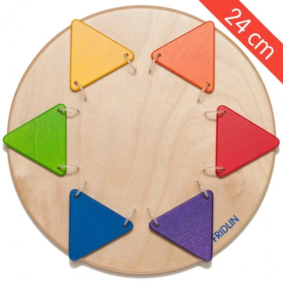 Jeu Mural Triangles Colorés (Petit) 2 Jeu Mural Triangles Colorés (Petit) – Image 2