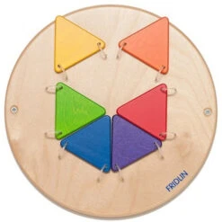 Jeu Mural Triangles Colorés (Petit) 5 Jeu Mural Triangles Colorés (Petit) -Jouer Apprendre Promos Magasin jeu mural triangles colores petit 2