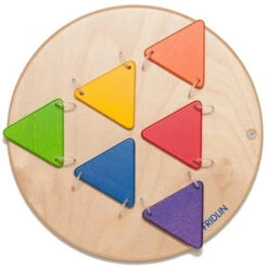 Jeu Mural Triangles Colorés (Petit)