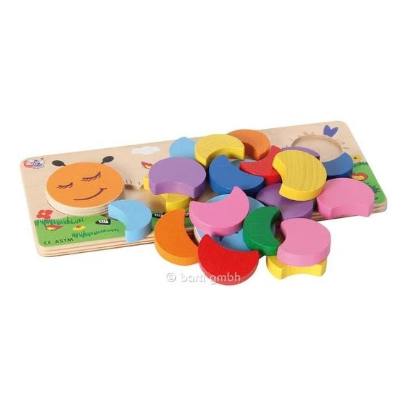 La Chenille En Bois à Assembler 2 La Chenille En Bois à Assembler – Image 2