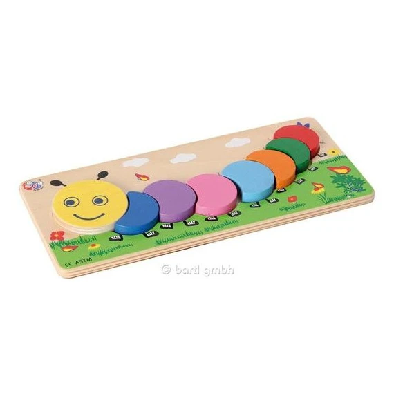 La Chenille En Bois à Assembler 1 La Chenille En Bois à Assembler