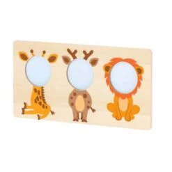 Panneau Mural Miroir Animaux Safari