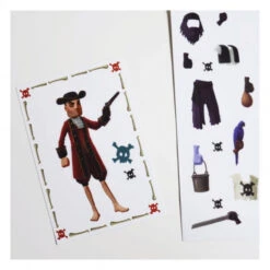 Paper Dolls Et Stickers Pirates 5 Paper Dolls Et Stickers Pirates -Jouer Apprendre Promos Magasin paper dolls et stickers pirates 2