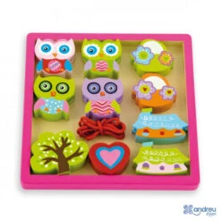 Perles Chouettes En Bois