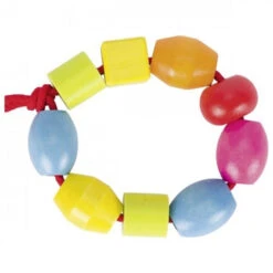 Perles X 45 En Bois Coloré 6 Perles X 45 En Bois Coloré -Jouer Apprendre Promos Magasin perles x 45 en bois colore 2