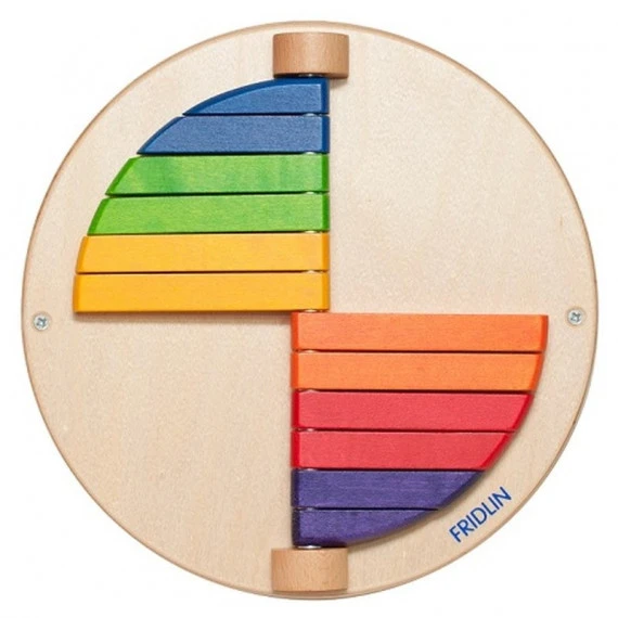 Petit Jeu Mural 12 Pièces Colorées (rond) 2 Petit Jeu Mural 12 Pièces Colorées (rond) – Image 2