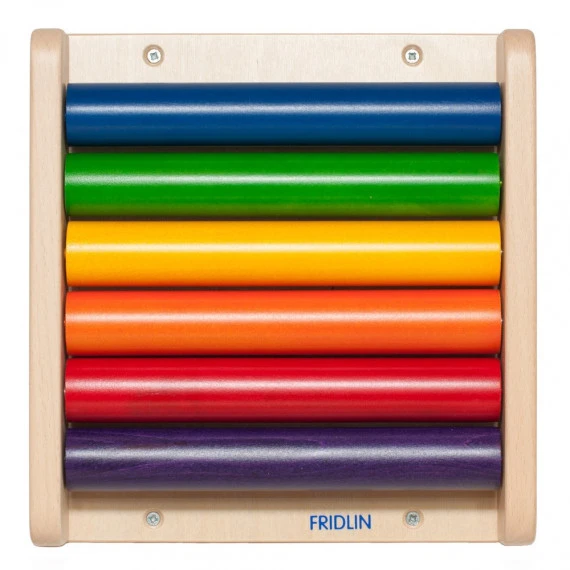 Petit Jeu Mural Rouleaux Colorés 1 Petit Jeu Mural Rouleaux Colorés