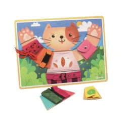 Planche De Motricité Chat (avec Fermetures)