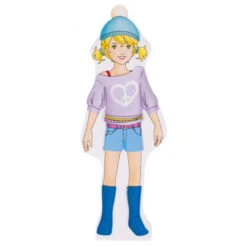 Poupée Magnétique à Habiller (10 Tenues) -Jouer Apprendre Promos Magasin poupee magnetique a habiller 10 tenues 2