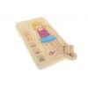 Puzzle Anatomie Fille En Bois