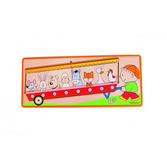 Puzzle D'association Bébés Animaux 10 Pcs 2 Puzzle D'association Bébés Animaux 10 Pcs – Image 2