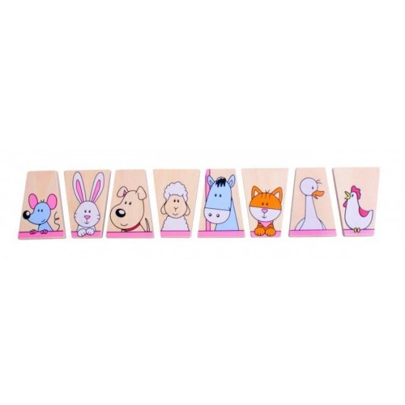 Puzzle D'association Bébés Animaux 10 Pcs 6 Puzzle D'association Bébés Animaux 10 Pcs – Image 6