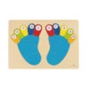 Puzzle En Bois : Les Orteils De Pied (16 Pièces)
