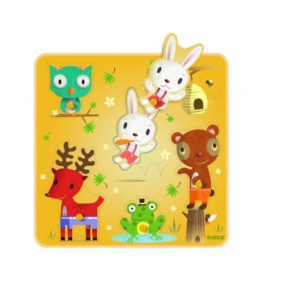 Puzzle Encastrement : Nono Et Cie 1 Puzzle Encastrement : Nono Et Cie