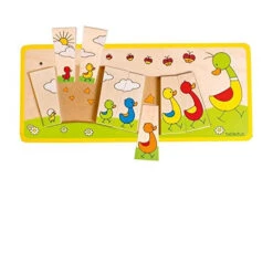 Puzzle Famille Canards /Ordre Croissant