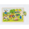 Puzzle Ferme En Bois 24 Pièces