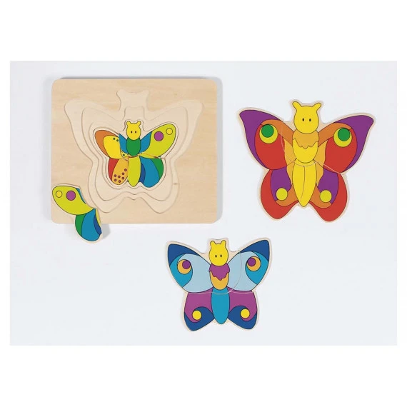 Puzzle Gigogne : Les Papillons 1 Puzzle Gigogne : Les Papillons