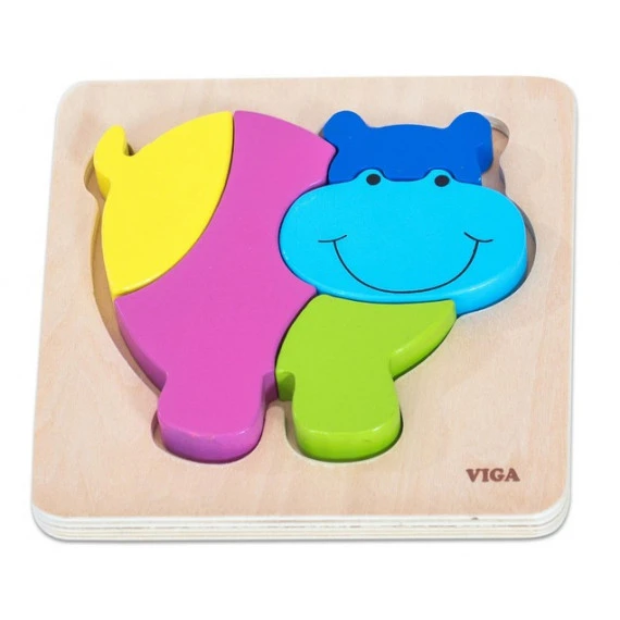 Puzzle Hippopotame 1 Puzzle Hippopotame