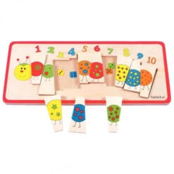 Puzzle La Chenille à Compter 10 Pcs