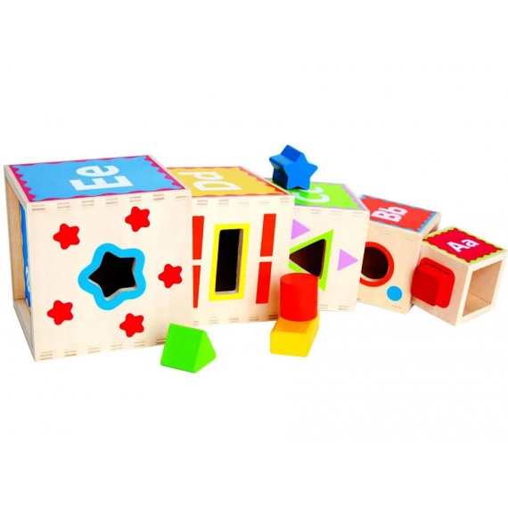 Pyramide De Cubes Gigogne En Bois 2 Pyramide De Cubes Gigogne En Bois – Image 2