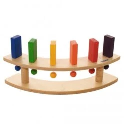 Quart De Cercle 6 Dominos En Bois