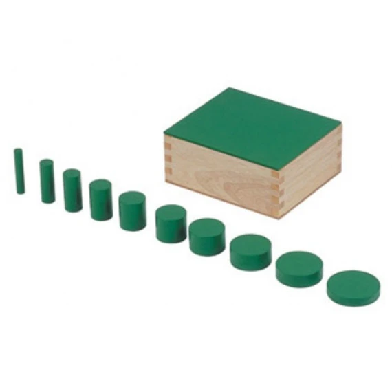 Set De Cylindres Colorés Montessori 2 Set De Cylindres Colorés Montessori – Image 2