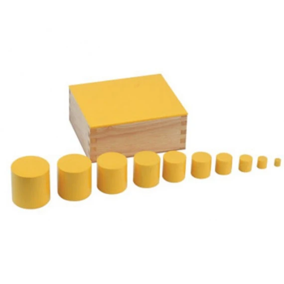 Set De Cylindres Colorés Montessori 4 Set De Cylindres Colorés Montessori – Image 4