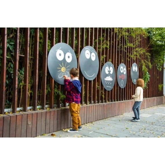 Tableaux Noirs Émotions (set De 5) 4 Tableaux Noirs Émotions (set De 5) – Image 4