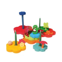 Tour De Fleurs écologique (9 Pièces) 5 Tour De Fleurs écologique (9 Pièces) -Jouer Apprendre Promos Magasin tour de fleurs ecologique 9 pieces 2